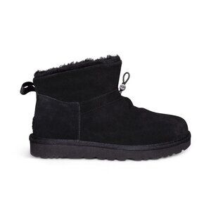 NEW UGG Classic Mini Toggler Boots Womens 7 Suede Wool Outdoors Cozy Winter